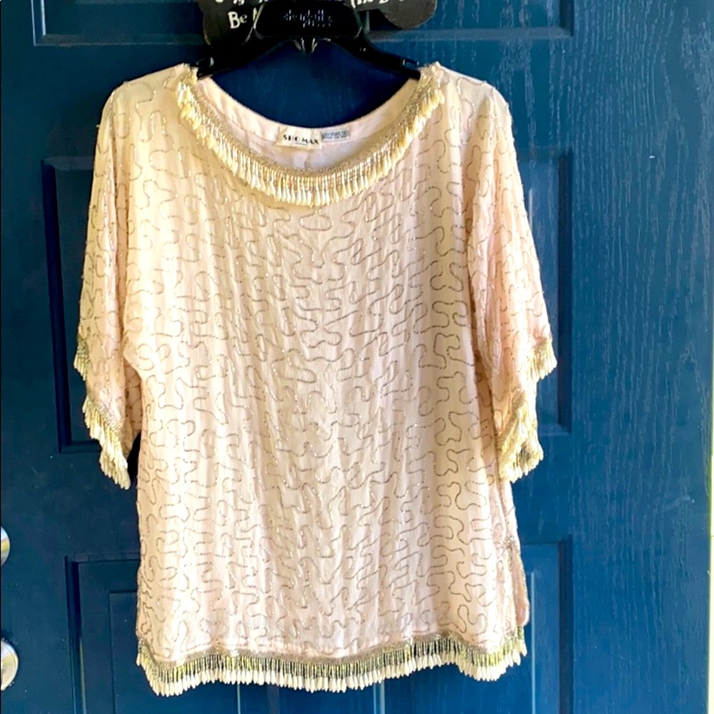 ShoMax Beaded Sequined Tops
